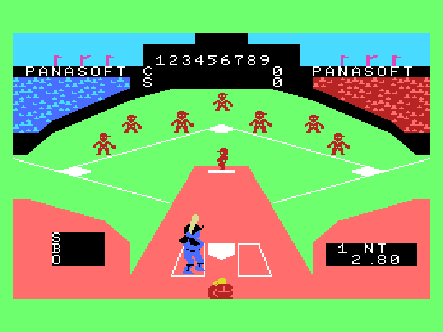 MSX Baseball 2 Screenshot 1